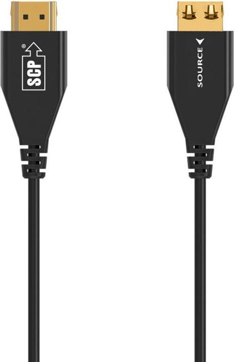 Actual product image SCP 997AOC-LSZH-15M, 15 m, HDMI Type A (Standard), 3 x HDMI Type A (Standard), 24 Gbit/s, Audio Retu (15 m, HDMI)