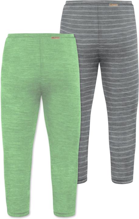 Actual product image Normani 2-pack baby merino pants with feet - 9539 (92)