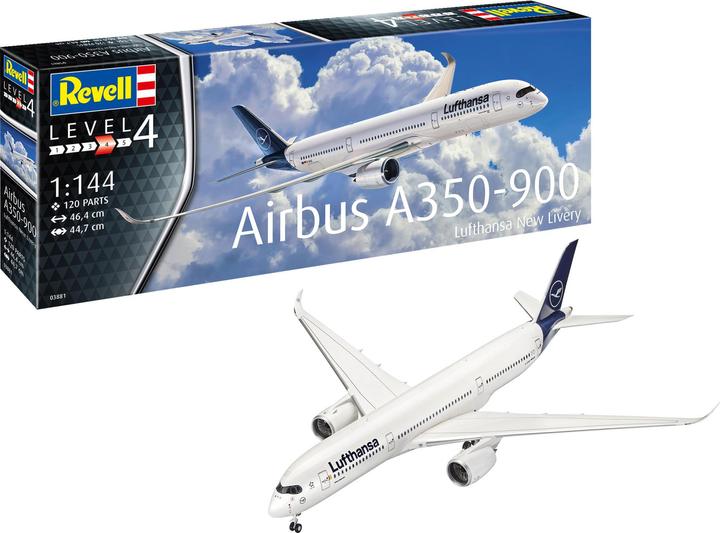 Produktbild Revell Airbus A350-900 Lufthansa New Livery