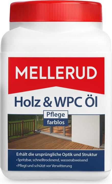 Produktbild Mellerud Holz und WPC Öl Pflege