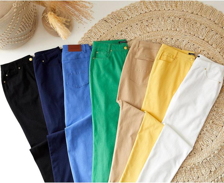 Produktbild Anne Weyburn Gerade Five-Pocket-Hose aus Baumwoll-Stretch (40)