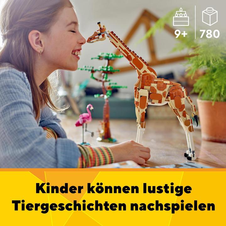 Image du produit LEGO 31150 Safari des animaux (31150, LEGO Creator 3-in-1)
