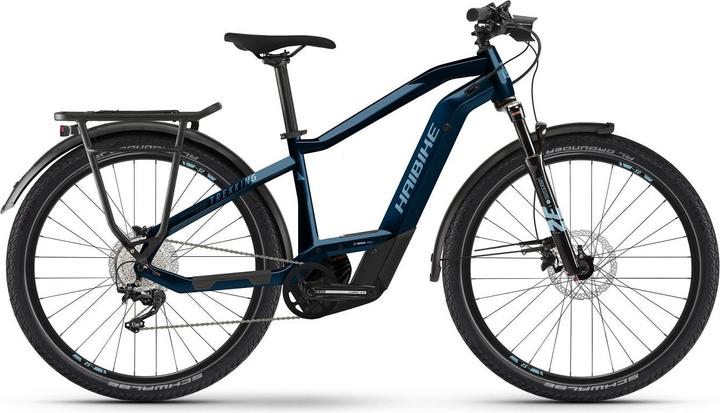 Produktbild Haibike Trekking 8 Herren - Gloss Roy Blue Met Silver