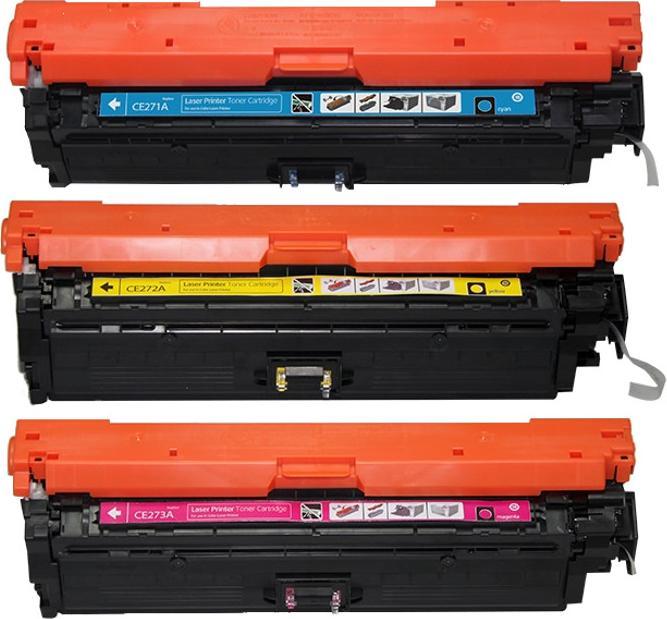 Image du produit Hermex Cartouches d'impression compatibles HP Color LaserJet Enterprise CP5500 Series (Y)