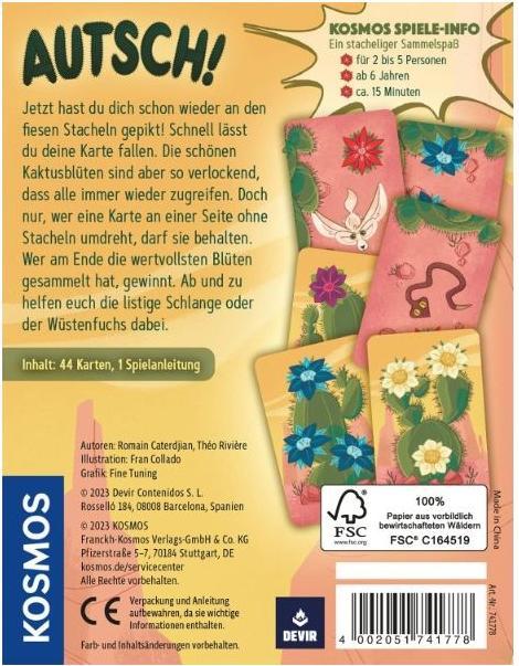 Produktbild Kosmos Autsch! (Deutsch)