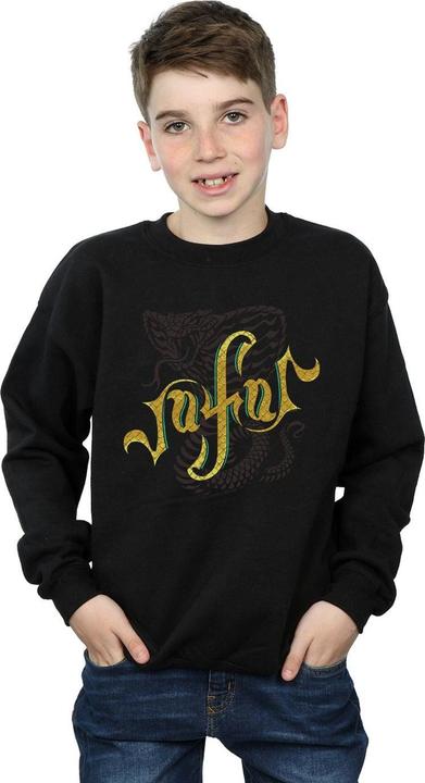 Produktbild Disney Jungen Aladdin Film Jafar Schlange Logo Sweatshirt (140, 146)