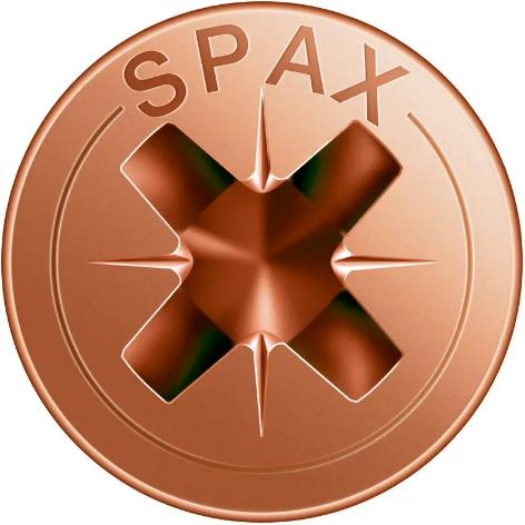 Produktbild Spax Schraube R 88094 Senkkopf m.Spitze/Kreuzschl.-PZ 3,5 x 40/35-Z Stahl brüniert (1000 Schrauben pro Stück)