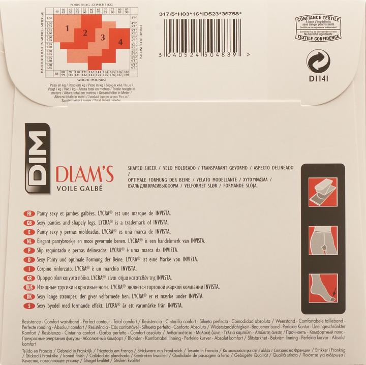 Immagine prodotto DIM Voile Galbé di Diam (22 DEN, 42 - 44)