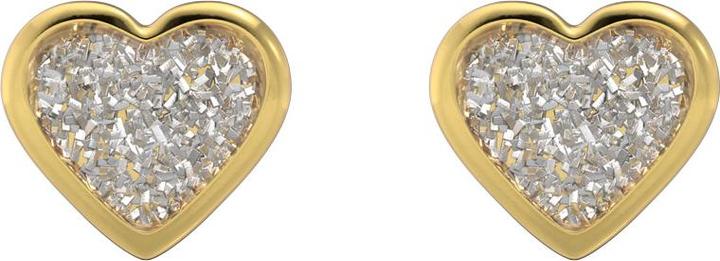 Studex Sensitive Ohrstecker Herz Glitter (Edelstahl)