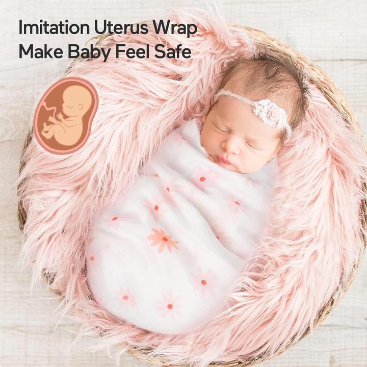 Produktbild Momcozy Muslin Swaddle Blanket 4 Pack (120 cm, 120 cm)