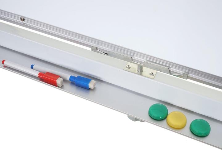 Produktbild Mendler Whiteboard HWC-C85, Magnettafelmobil rollbar inkl. Zubehör - 180x100cm (180 x 100 cm)