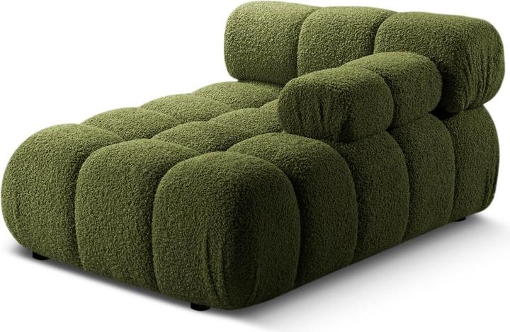 Immagine prodotto Micadoni Chaise Longue destra in velluto, "Bellis", 1 posto, 155x94x70 Realizzata in Europa (Lettino)