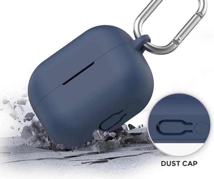 Produktbild Screenguard Samsung Galaxy Buds3 Pro Liquid Silicone Case Hülle mit Karabiner