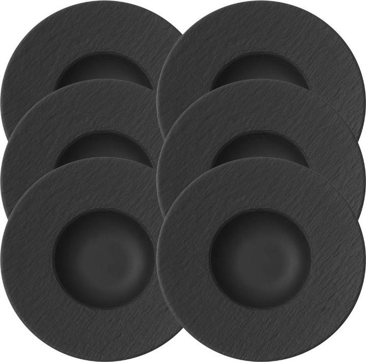 Produktbild Villeroy & Boch Pastateller Manufacture Rock (6 x, 28 cm)