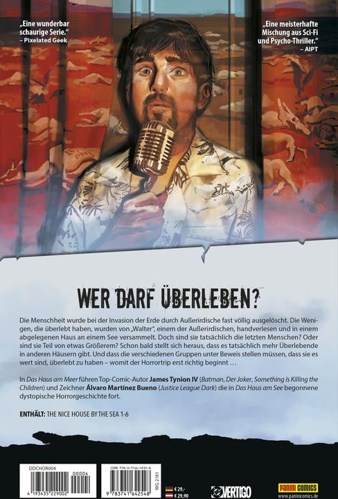 Actual product image Panini DC-Horror: Das Haus am Meer (German, James Tynion IV, Alvaro Martinez Bueno, 2025)