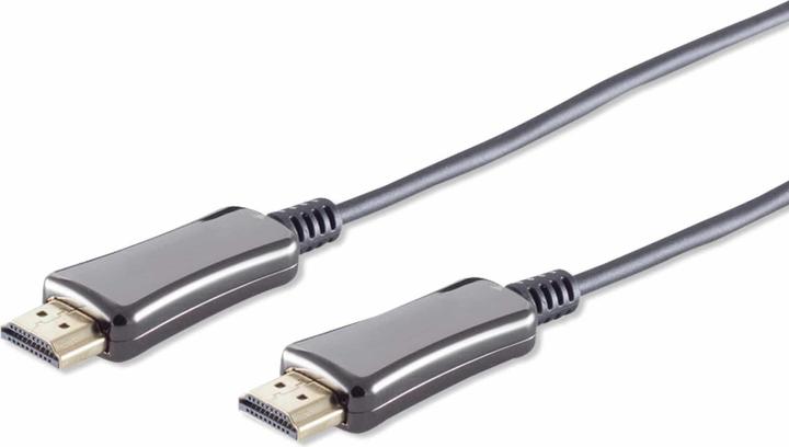 Actual product image Shiverpeaks Optical HDMI cable, 4K 60Hz, black (15 m, HDMI)