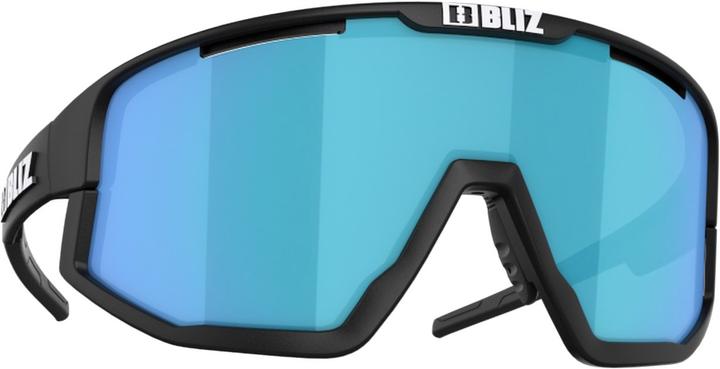 Actual product image Bliz Fusion (Matt Black, Black, White, Smoke w Blue Multi)