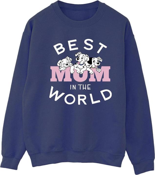 Disney 101 Dalmatians Best Mum In The World Sweatshirt (L)