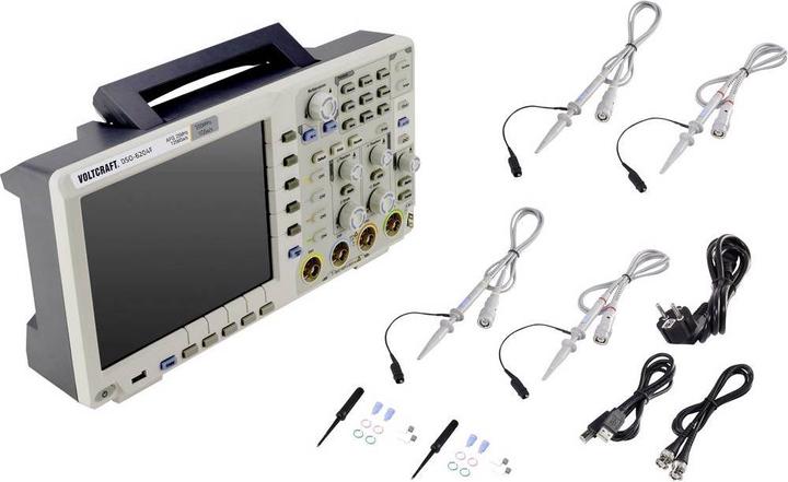 Produktbild Voltcraft Digitales Oszilloskop DIGITAL OSZILLOSKOP DSO 6204F (CAT II)