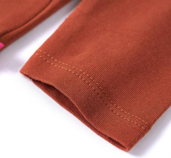 Immagine prodotto VidaXL Camicia da bambino a maniche lunghe Cognac 140,Materiale: 95 % cotone. 5 (140)