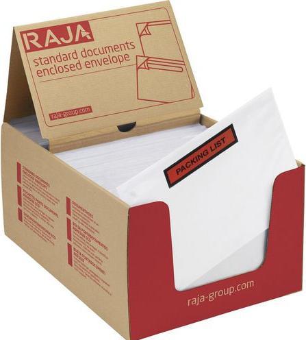 Raja Dokumententasche PCL16 165 mm Polyethylen, Silikonpapier
