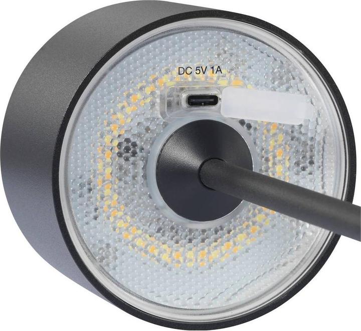 Actual product image Sygonix 3er Set SY-6627262 LED-Tischlampe LED 5.5 W Schwarz