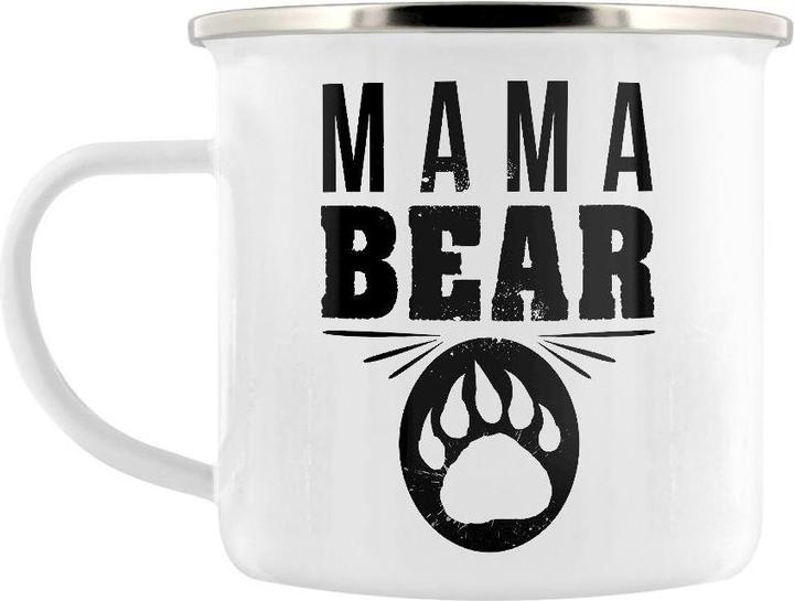 Grindstore Emaillebecher Mama Bear