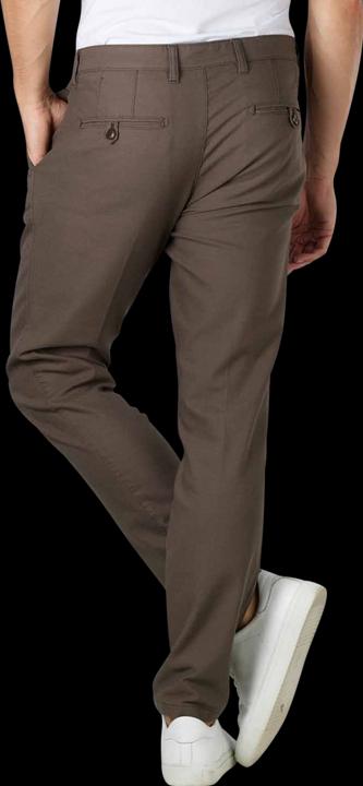 Actual product image Drykorn Mid Waist Mad Chino Slim Fit Brown (W30/L34)