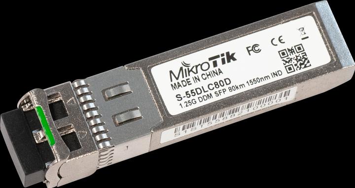 Produktbild MikroTik SFP LX Modul: S-55DLC80D