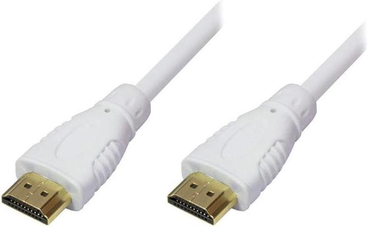 Actual product image Techly HDMI cable A M/M high speed 10m white (10 m, HDMI)