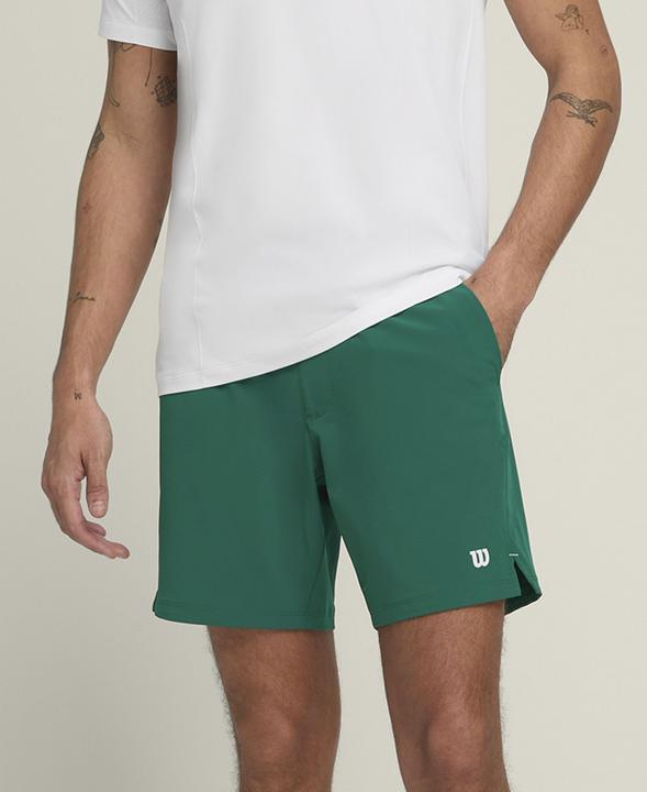 Actual product image Wilson Team Short 7in Courtside Men Green (XL)