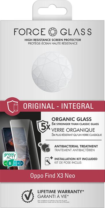 Actual product image Bigben Connected Flexible glass film (1 Piece, Oppo Find X3 Neo)