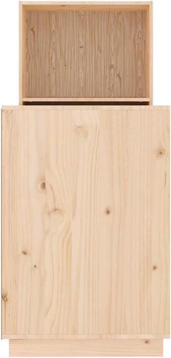 Produktbild VidaXL Schreibtisch 110x53x117cm Massivholz Kiefer Computertisch Bürotisch