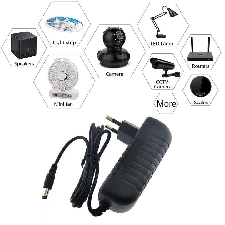 Actual product image Techly Power Supply 12V 1500mA