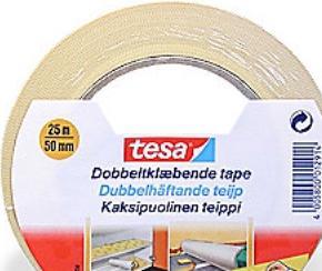 tesa Nastro dobbeltklaebende universale - t/taepper 50mmx25m 56172 (50 mm)