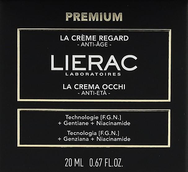 Image du produit Lierac Yeux Premium 20 ml (Crème, 20 ml, Journée)
