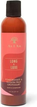 Actual product image As I Am Long and Luxe GroYogurt Leave-In Conditioner 8oz