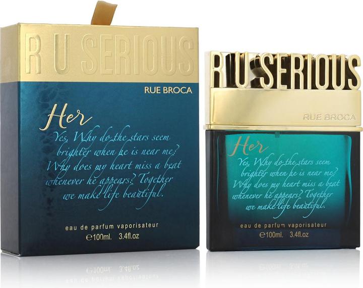 Actual product image Rue Broca R U Serious Her by Eau de Parfum Spray 100 ml (Eau de parfum, 100 ml)