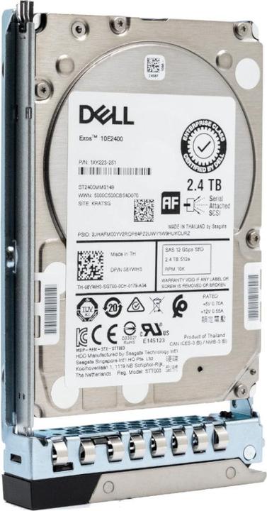 Actual product image Dell Hard disk - encrypted - 2.4 TB - hot-swap - 2.5" (6.4 cm) (2.40 TB, 2.5")