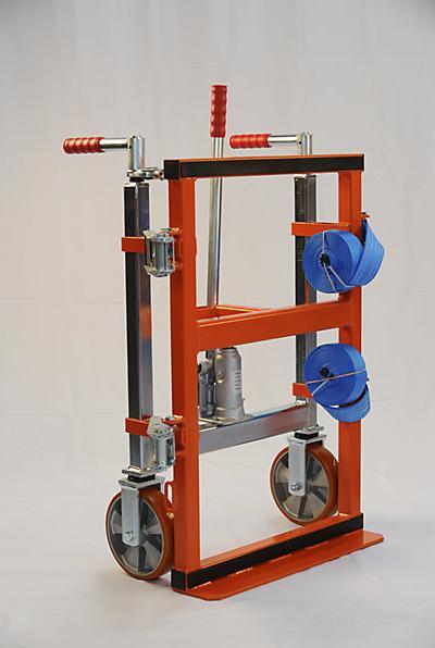 Produktbild Rrr Hubtransporter, hydraulisch, VE 2 Stk, Tragfähigkeit 3500 kg, Hub 100 mm (3500 kg)
