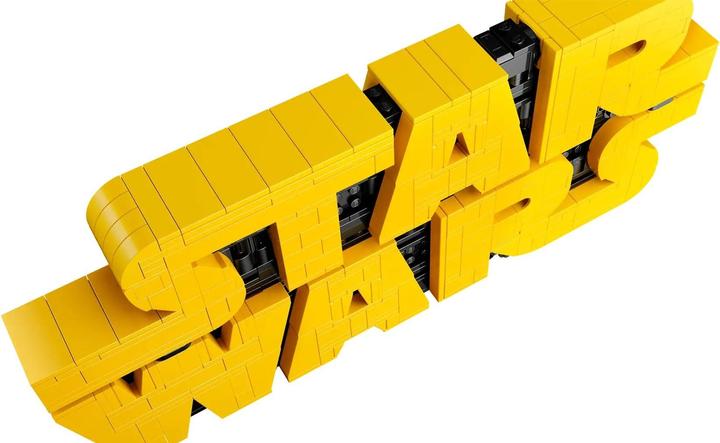 Actual product image LEGO Star Wars™ logo made from bricks (75407, LEGO Star Wars)