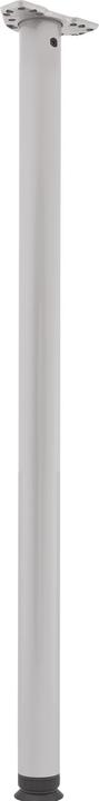 Actual product image Vasalat CAMAR table base Zoom height-adjustable 1100-1200mm, silver steel