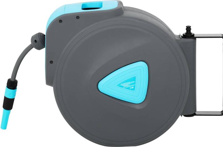 Produktbild Hillvert Schlauchtrommel Automatik Schlauch Wandschlauchbox Gartenschlauch 30 + 2 M (30 m)