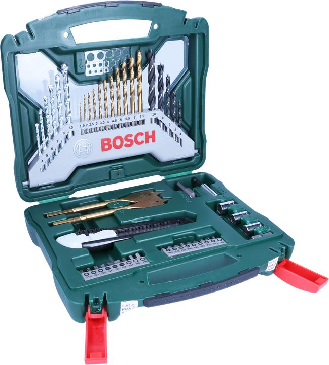 Produktbild Bosch Zubehör X-Line-Titanium Bohrer- und Schrauber-Set, 50-teilig (6 mm, 6.5 mm, 22 mm, 5.5 mm, 16 mm, 10 mm, 1.5 mm, 7 mm, 3 mm, 5 mm, 8 mm, 2.5 mm, 3.5 mm, 4.5 mm, 2 mm, 4 mm)