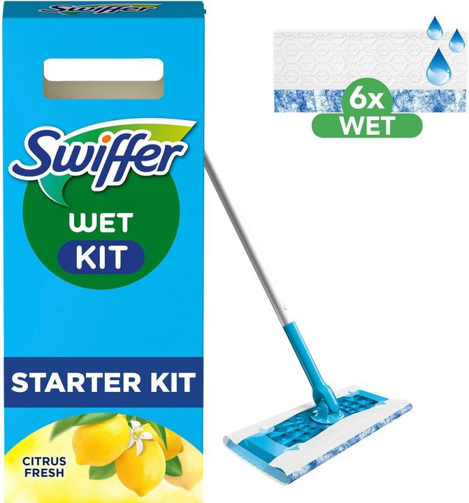 Swiffer Kit de démarrage pour serpillière (6 pcs)