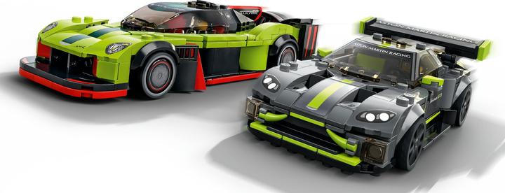 Produktbild LEGO Aston Martin Valkyrie AMR Pro & Aston Martin Vantage GT3 (76910, LEGO Speed Champions)