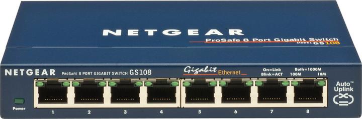 Immagine prodotto Netgear Gs108 (8 porte)