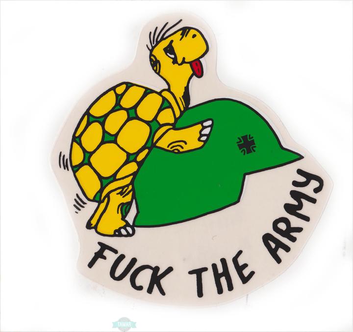 Image du produit Tamar Autocollant Fuck the army