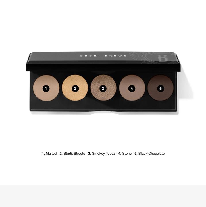 Actual product image Bobbi Brown BB Eye Shadow - Smokey Nudes Palette (Smokey Nudes)