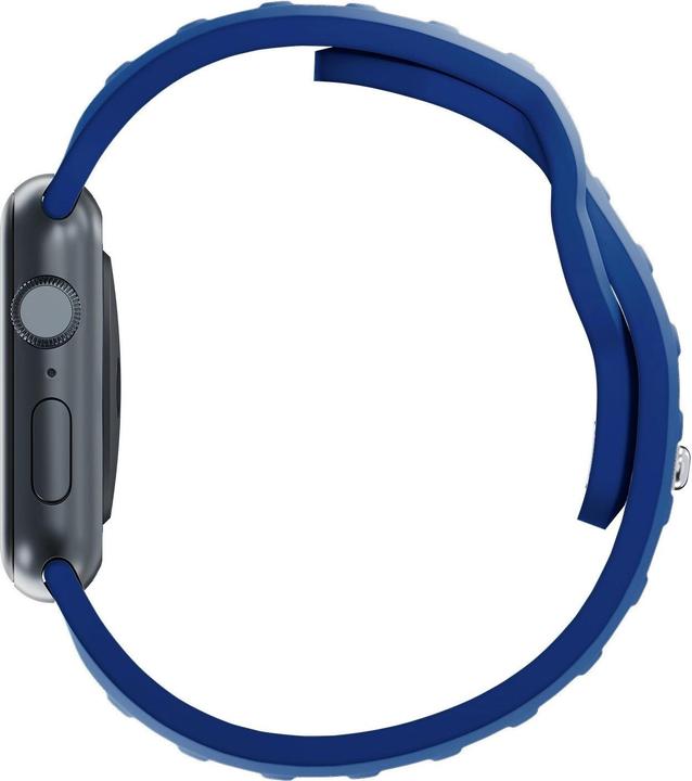Produktbild 3MK Silicone Watch Strap Niebieski/Blue dla Apple Watch 42/44/45/49mm (Silikon, Edelstahl)